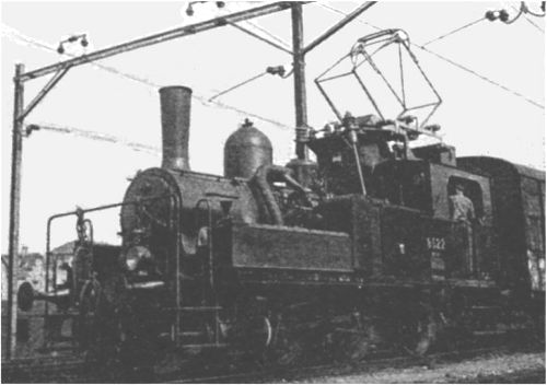 electric steam train